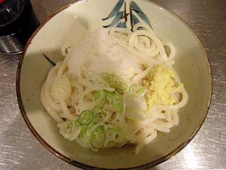 生搾り醤油うどん290円