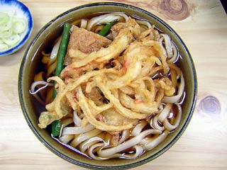 野菜天うどん（温）440円