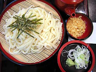 ざるうどん（１人前）850円