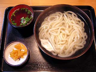 釜揚げうどん500円