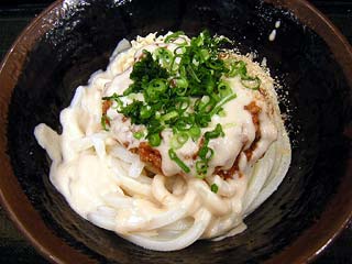 辛口肉味噌うどん430円