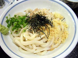 讃岐ぶっかけうどん冷295円