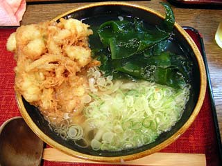 かき揚げ天ぷらうどん720円