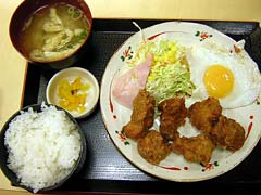 鶏唐定食590円