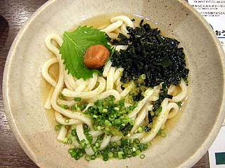 冷やし柚子こしょうおうどん850円