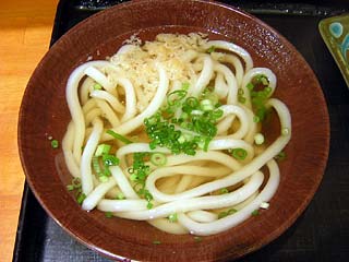 かけうどん小105円