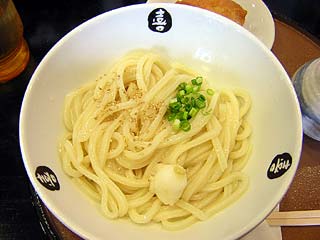 ぶっかけうどん冷400円