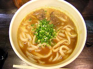 牛すじカレーうどん680円