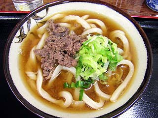 肉うどん500円