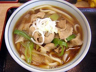 ねぎ肉うどん500円