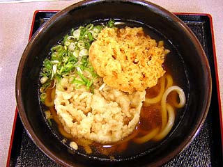 かき揚げうどん（桜海老天・しらす天）600円