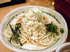 大根サラダうどん