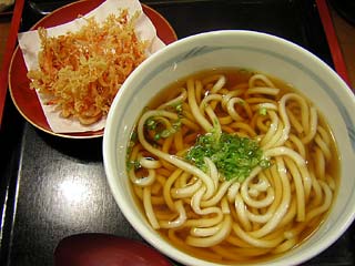 桜海老うどん550円