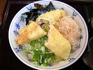 穴子天おろしうどん1,000円