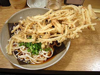 冷やしごぼう天うどん680円