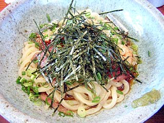 海鮮うどん840円