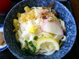 しょうゆうどん（冷）500円