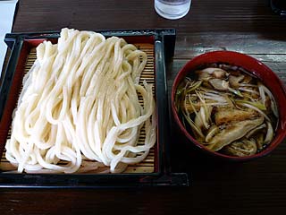 きのこうどん500円