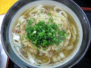 かき揚げうどん525円