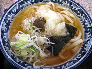 梅じゃこうどん420円