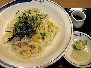 生醤油うどん430円