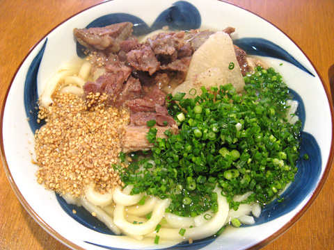 肉芝うどん480円