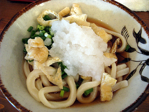 おろしうどん350円