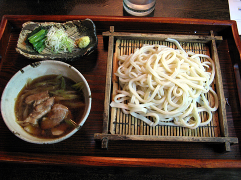 肉汁うどん750円