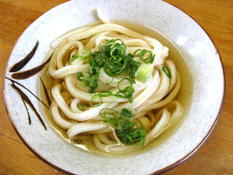 かけうどん小200円