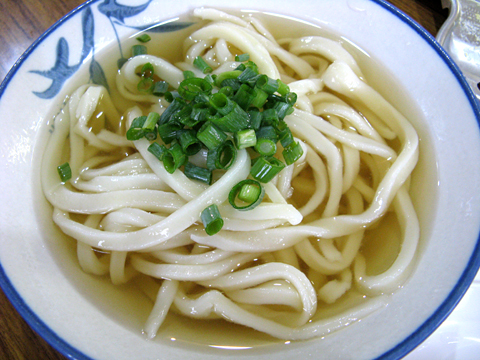 かけうどん(冷)小200円