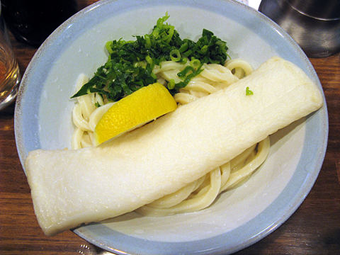 平天醤油うどん450円