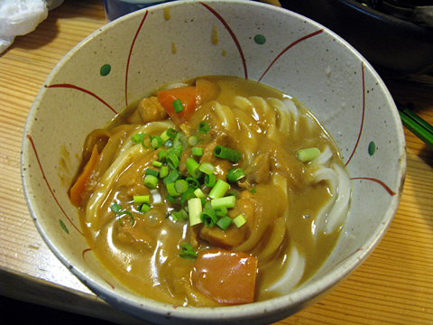 カレーうどん（ハーフ）