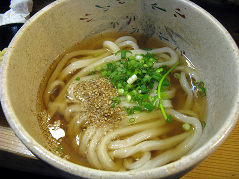 かけうどん（ハーフ）