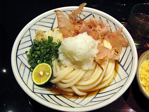 おろしぶっかけうどん並650円