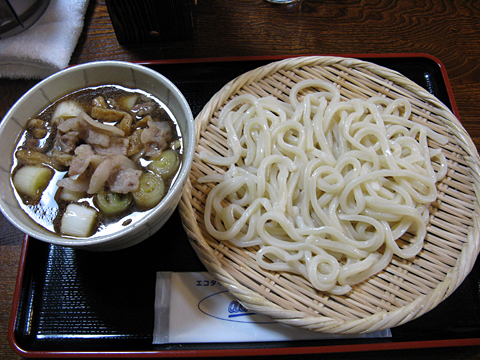 肉汁うどん中盛700円