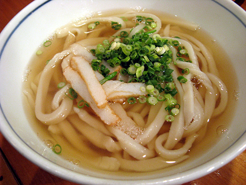 かけうどん500円