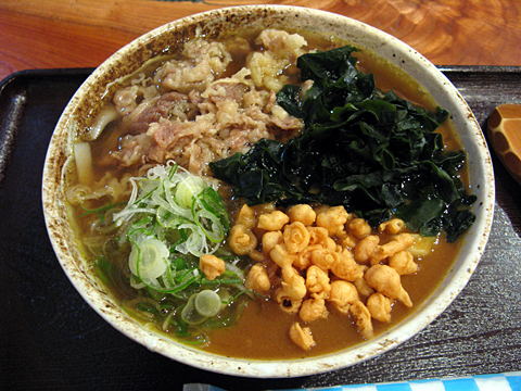 ダシ煮込み牛肉カレーうどん900円