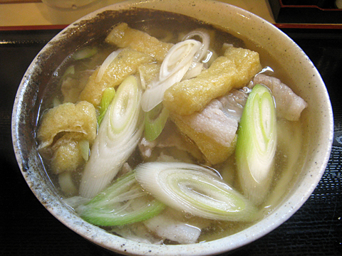 肉刻みうどん700円