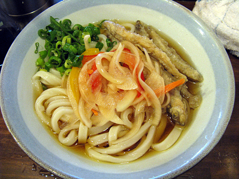 冷や「並」チカ南蛮ぶっかけうどん430円