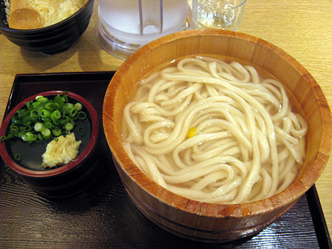 釜揚げうどん450円