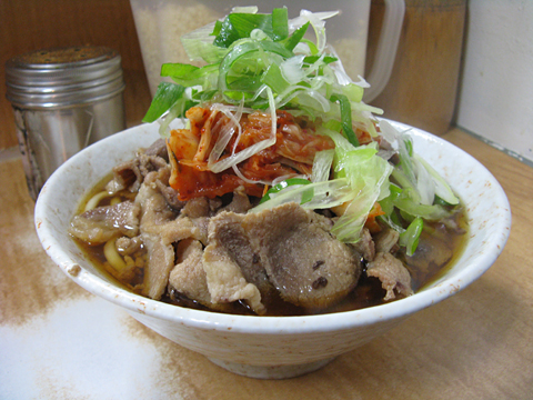 肉キムチうどん470円