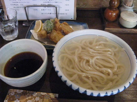 かしわ天釜揚げ780円