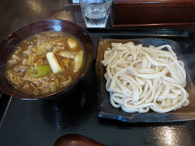 武蔵野カレーうどん中(1辛)900円