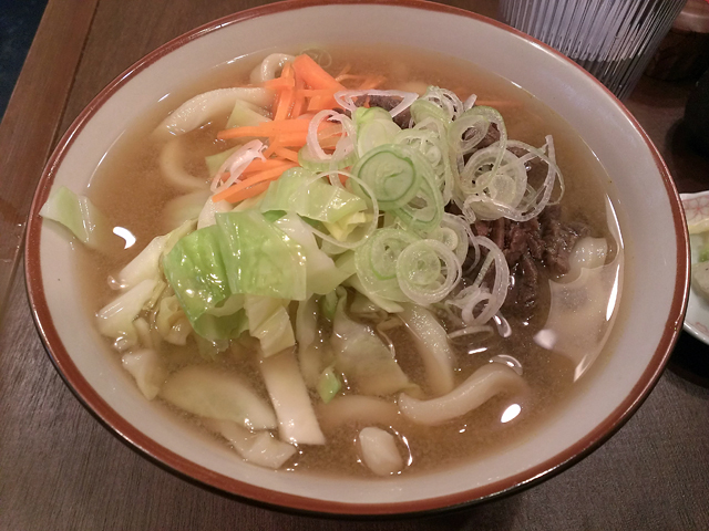 肉うどん780円