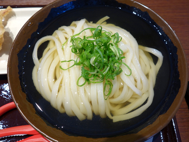 かけうどん(冷)小430円