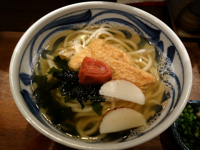 梅窓うどん680円