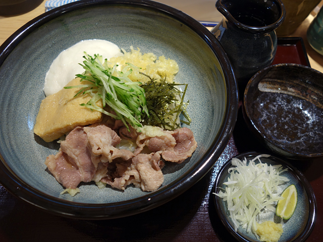 あ季ぶっかけうどん850円