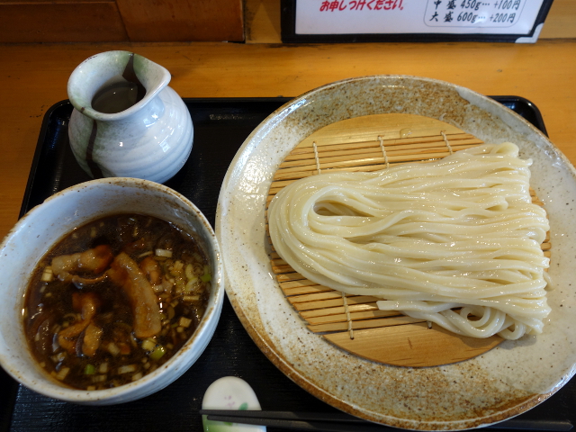 肉汁ざるうどん650円