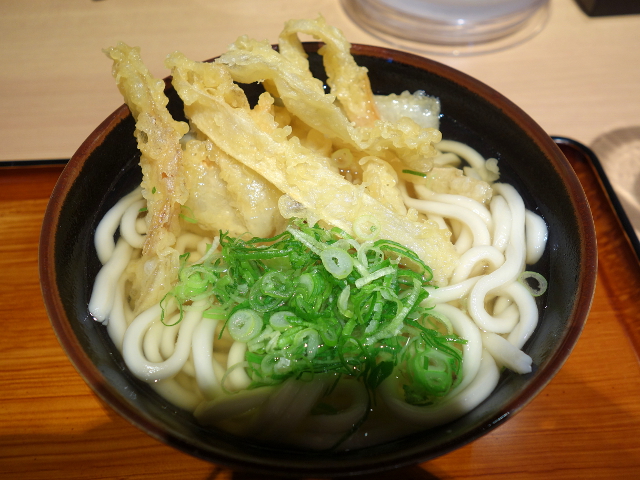 ごぼう天うどん780円