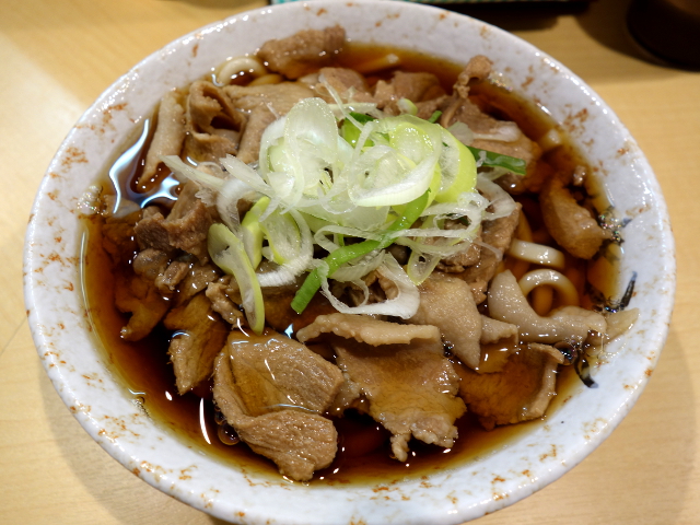 肉うどん480円